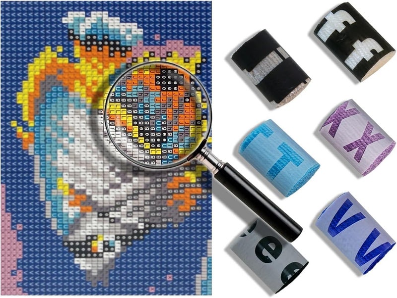 YOOTOM Latch Hook Kits for Adult Beginners,Wall Hanging Embroidery Latch Hook Rug 20x15in with Pre-Printed Canvas, Home Sofa Decor - Image 5